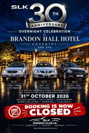30th Anniversary Overnight Stay